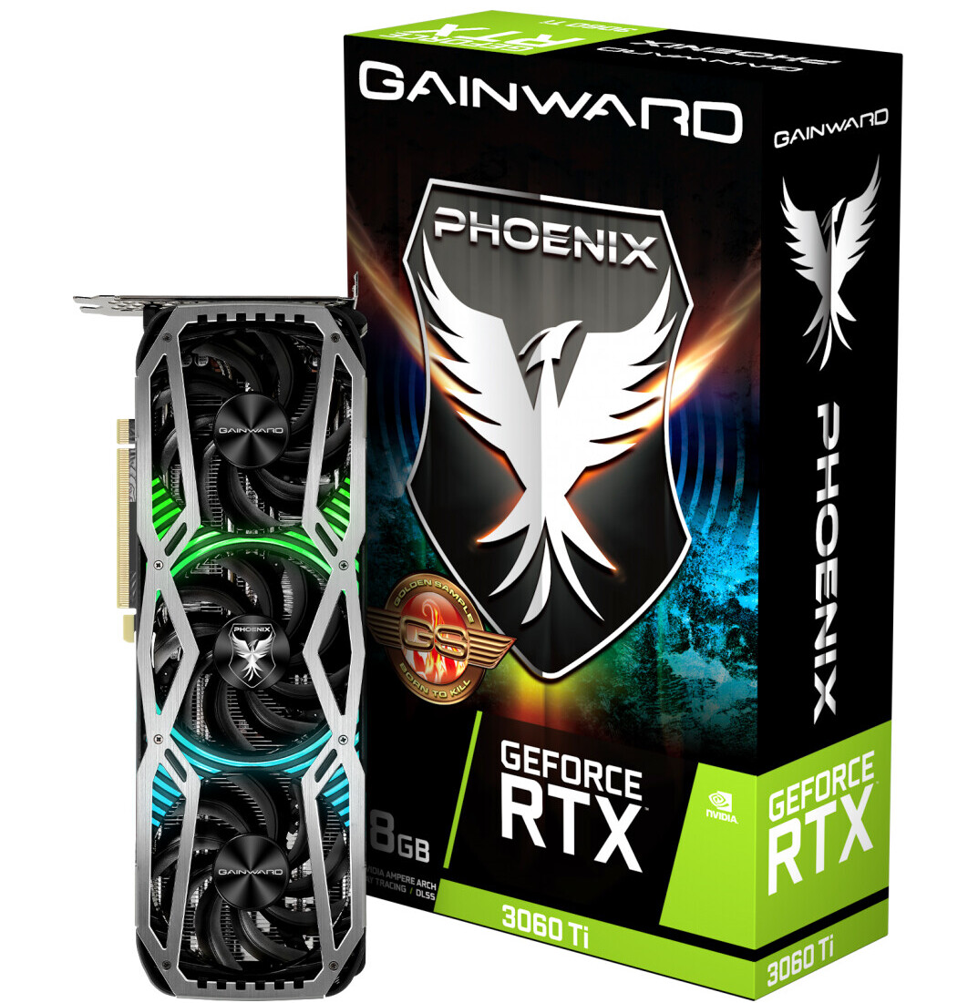 شركة Gainward تعلن عن بطاقة Gainward GeForce RTX 3060 Ti Phoenix