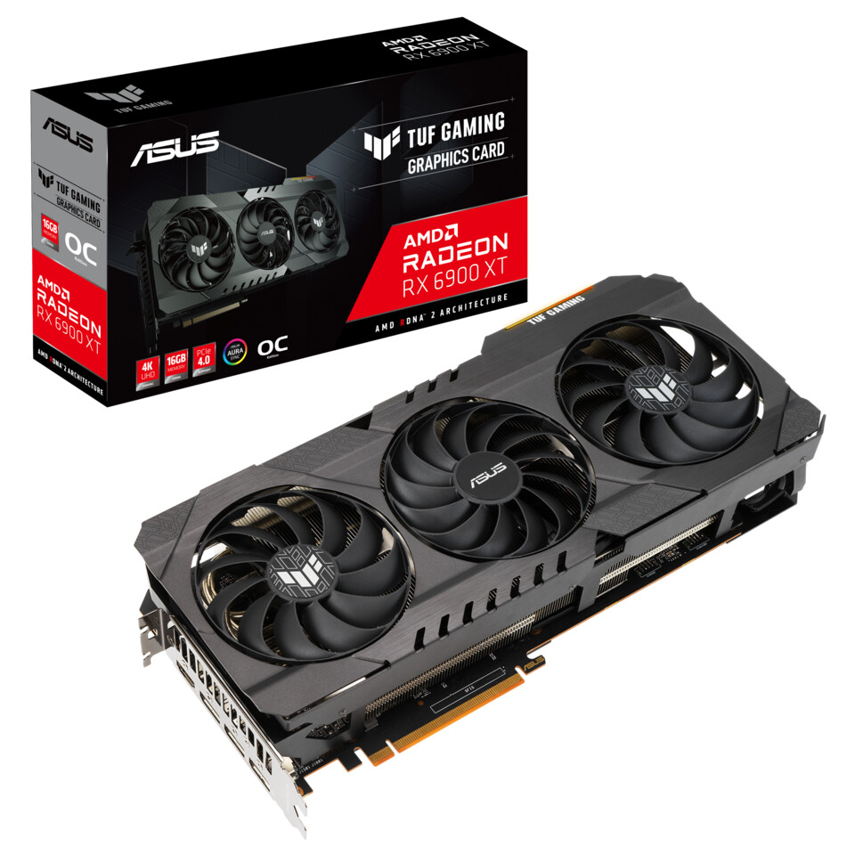 شركة ASUS تعلن عن بطاقة AMD Radeon RX 6900 XT بتصميمها الاحترافي !!