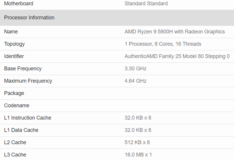 معالجات Ryzen 9 5900 APU أسرع بـ 25% من الجيل الحالي للنواة الواحدة