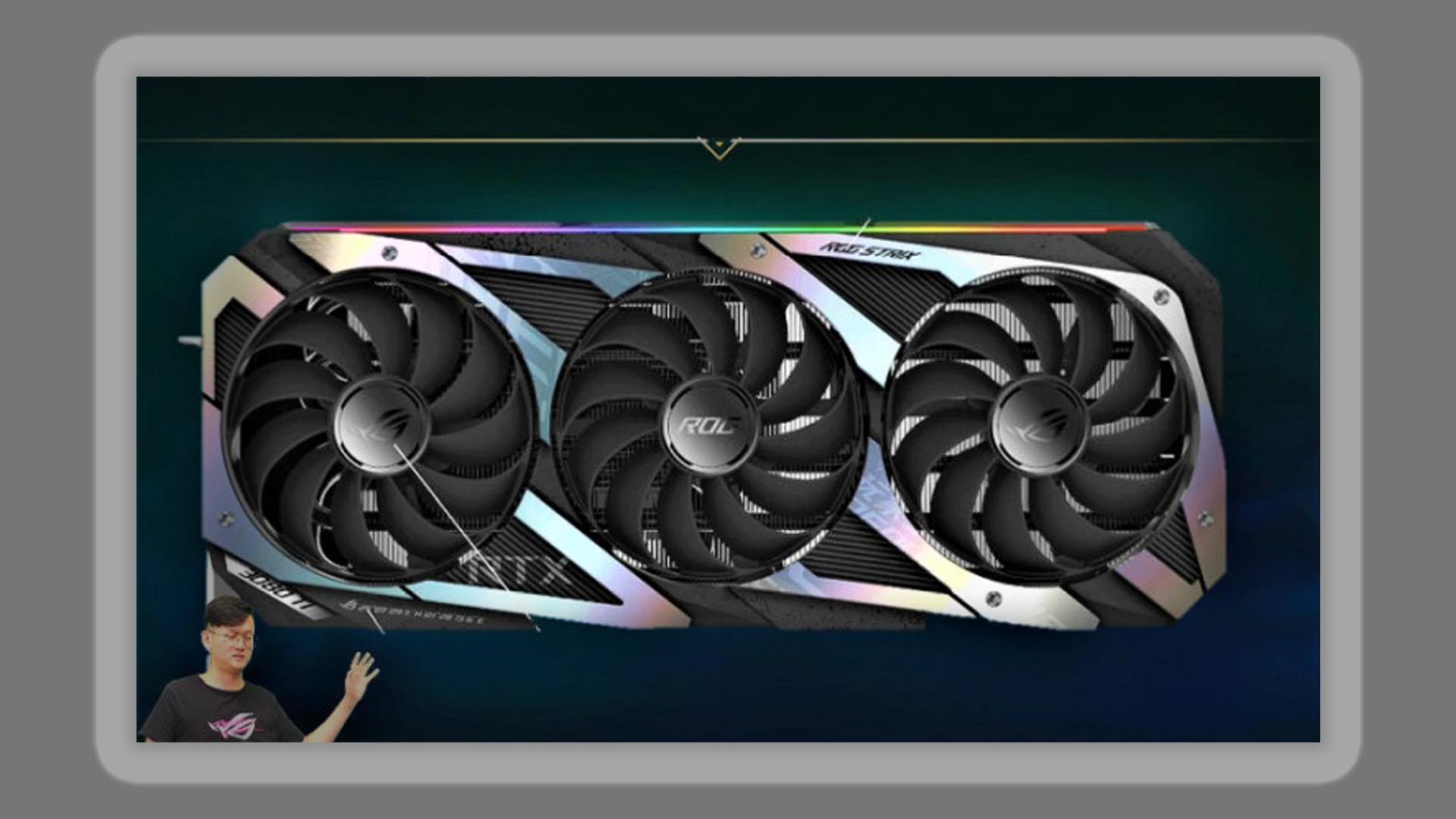 ASUS تؤكد وجود بطاقة ROG STRIX RTX 3080 Ti 20GB