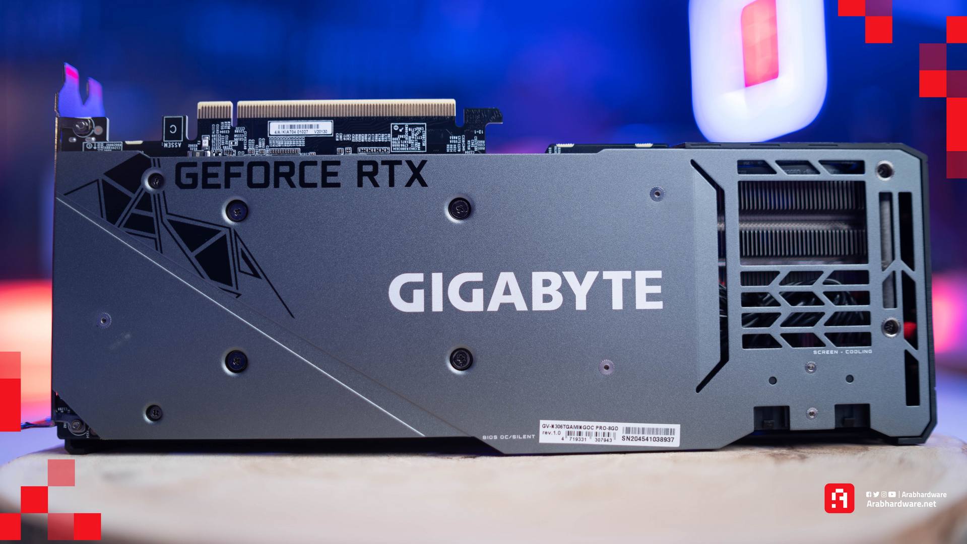شركة Gigabyte تنشر صورة لبطاقة مائلة على حساب Aorus الأسباني!