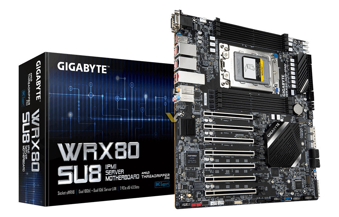 شركة GIGABYTE تكشف عن لوحة أم لدعم معالجات AMD Ryzen Threadripper Pro