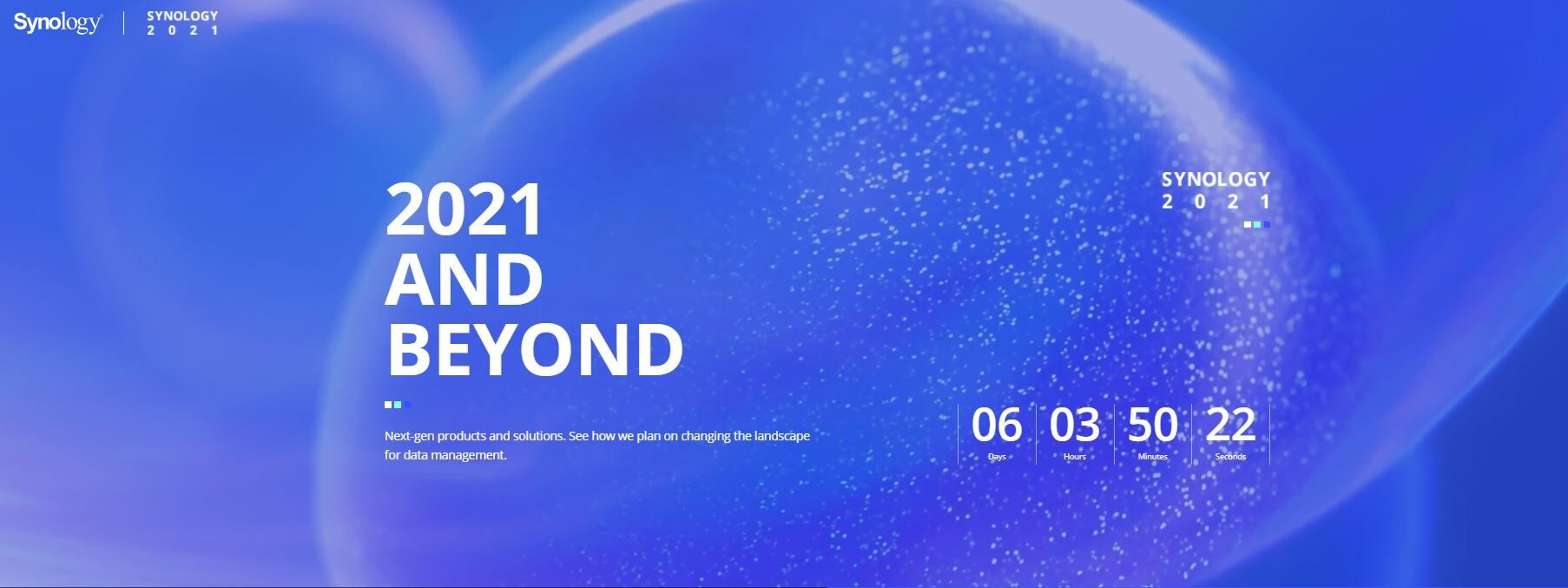 بدء العد التنازلي لإطلاق حدث "Synology 2021 AND BEYOND"