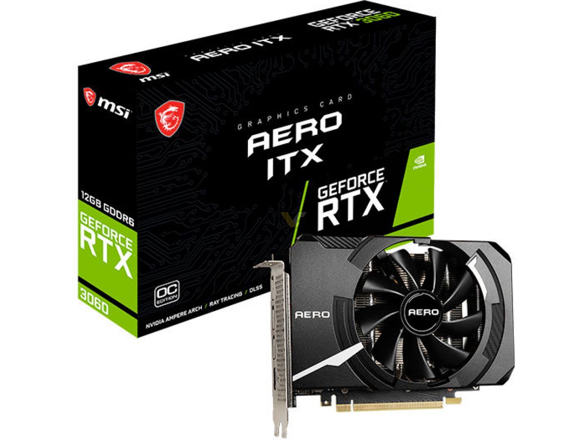 MSI NVIDIA RTX 3060 Aero ITX