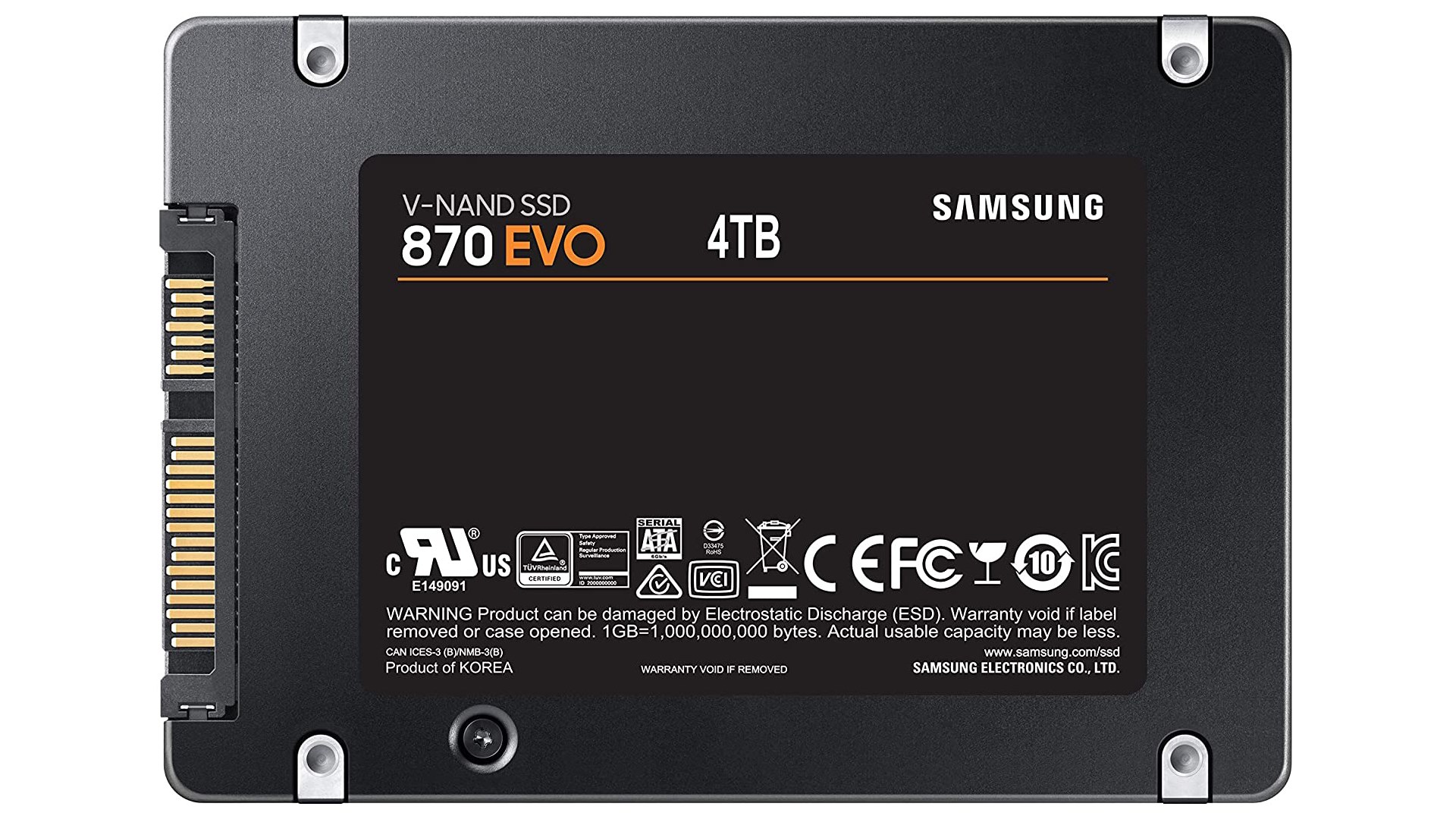 شركة Samsung تنوي إطلاق وحدة 870 EVO SATA III قريباً!
