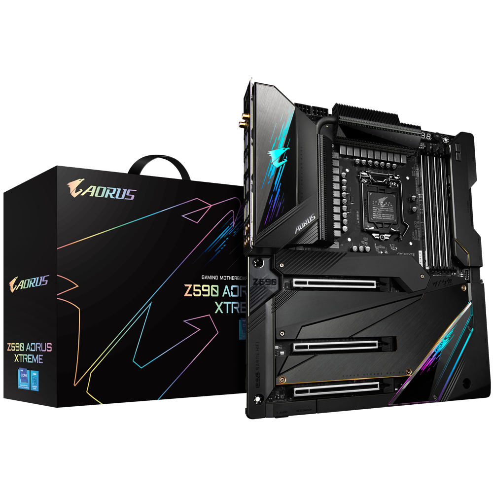 CES21: تدشين اللوحات الأم GIGABYTE Z590 AORUS الموجهة لـ Rocket Lake