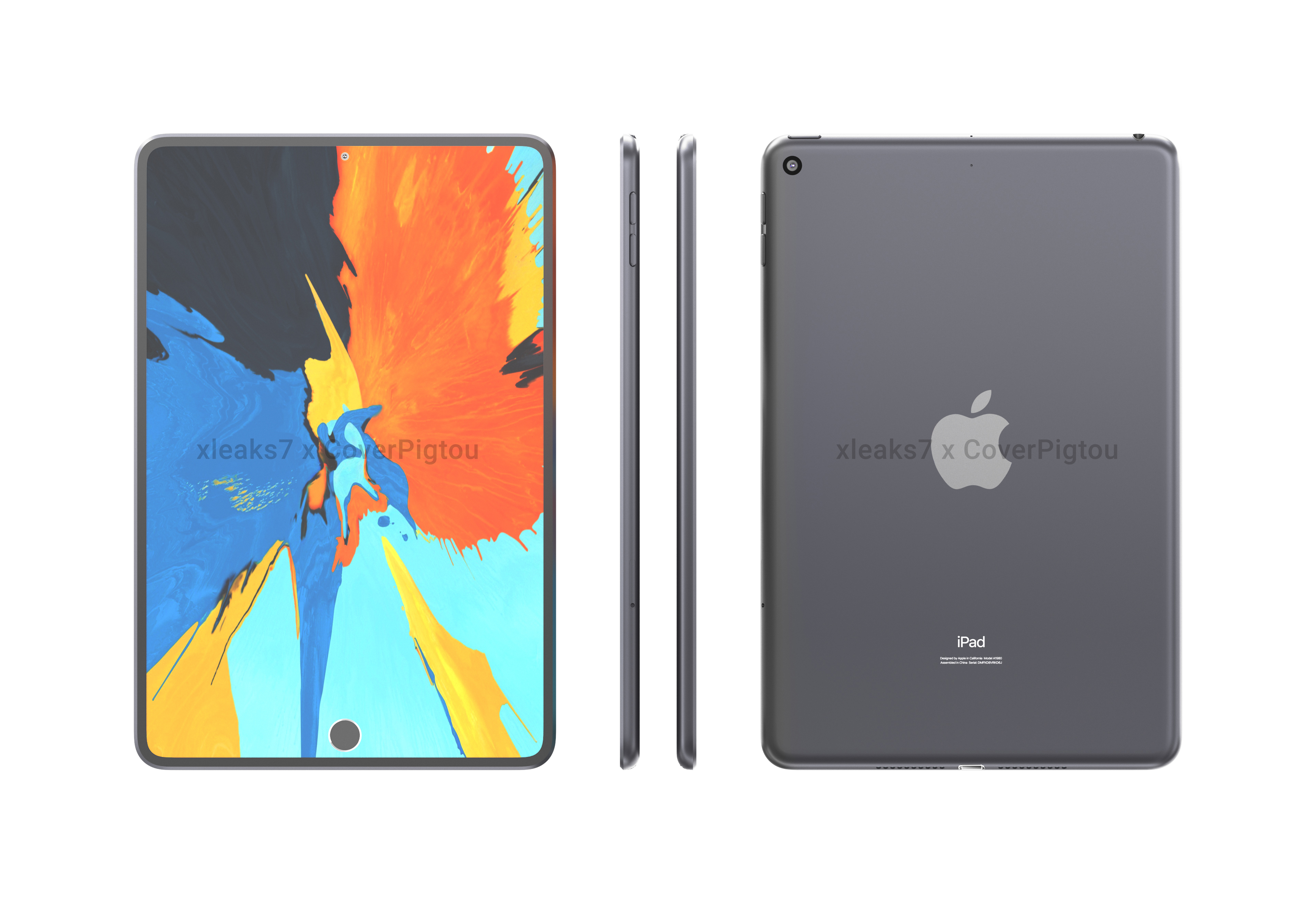 أحدث تسريبات iPad mini 6 يكشف عن وجود مستشعر بصمة وثقب للكاميرا