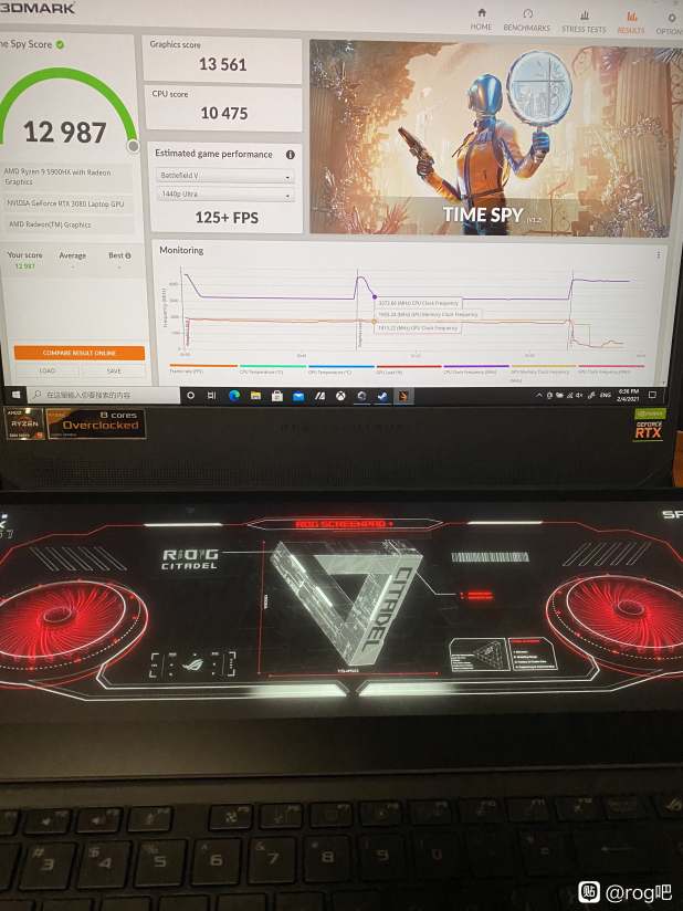 ASUS Zephyrus Duo RTX 3080 vBIOS