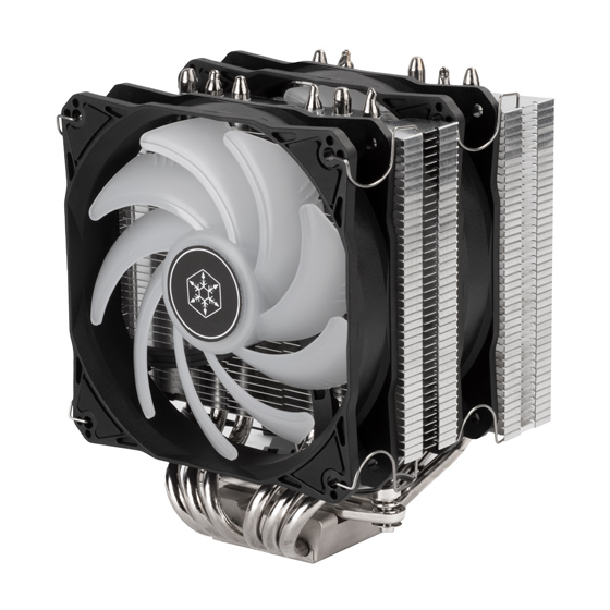 شركة SilverStone تعلن عن مبرّد Hydrogen D120 ARGP للمعالجات