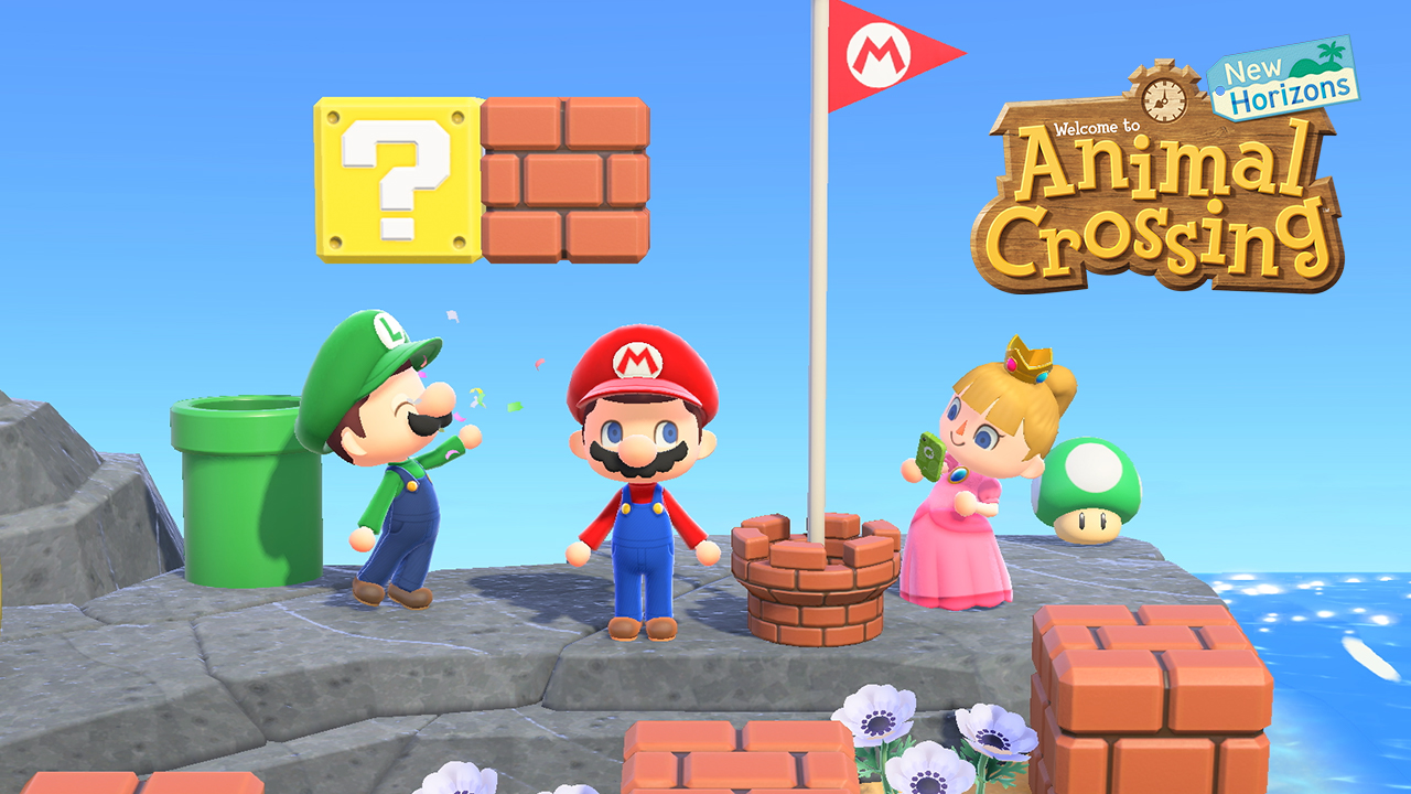 رسمياً لعبة Animal Crossing: New Horizons تتعاون مع علامة Super Mario