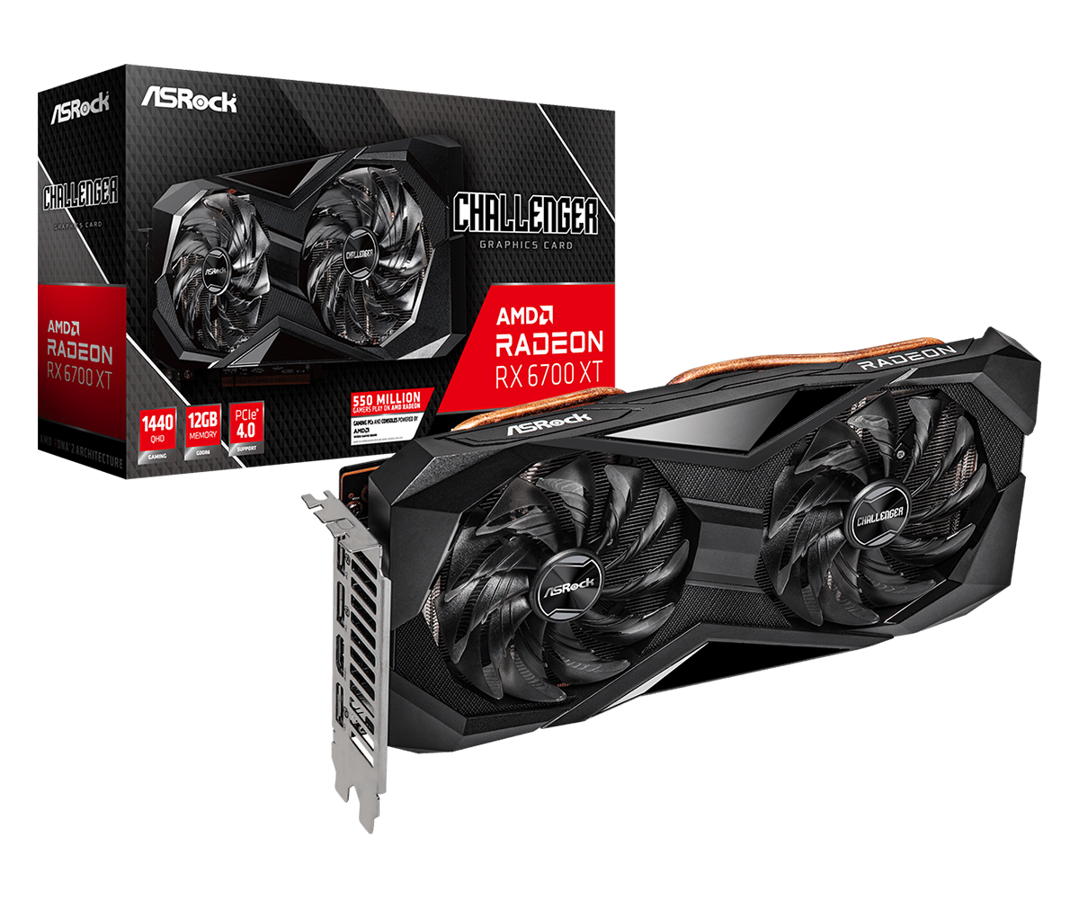 شركة ASRock تعلن عن سلسلة بطاقات RX 6700 XT بخيارات متنوعة لكل الفئات