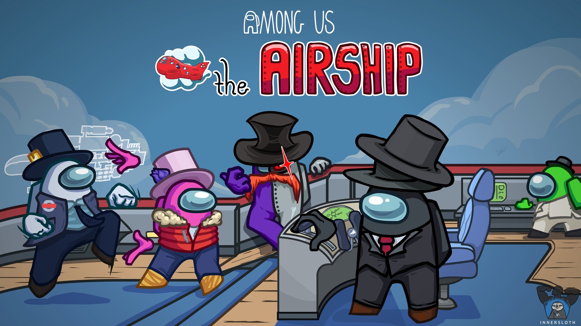 خريطة The Airship المرتقبة أصبحت متاحة الآن عبر لعبة Among Us !