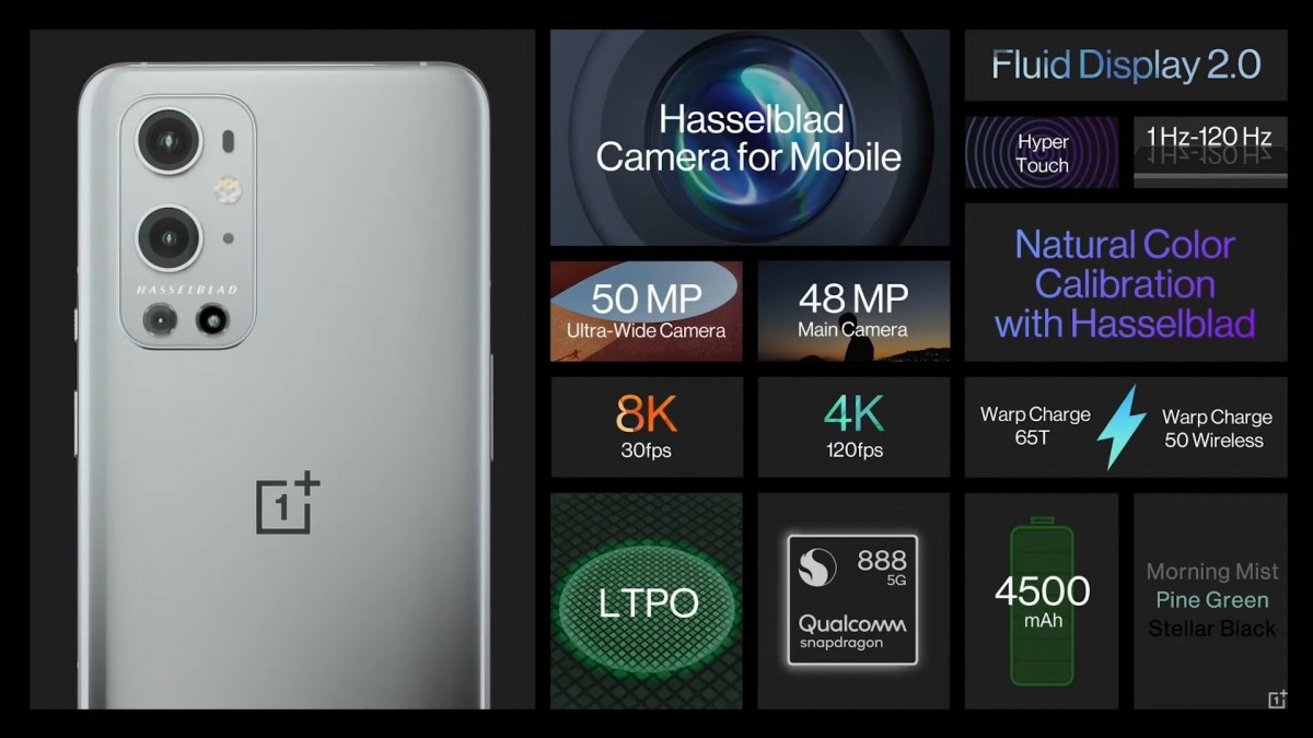 هاتف OnePlus 9 و OnePlus 9 Pro - التفاصيل الكاملة والأسعار