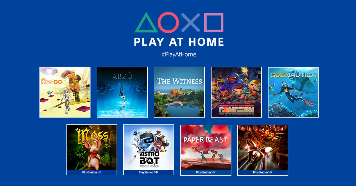 عشر ألعاب مجانية من سوني لحملة Play At Home أبرزهم Horizon Zero Dawn!