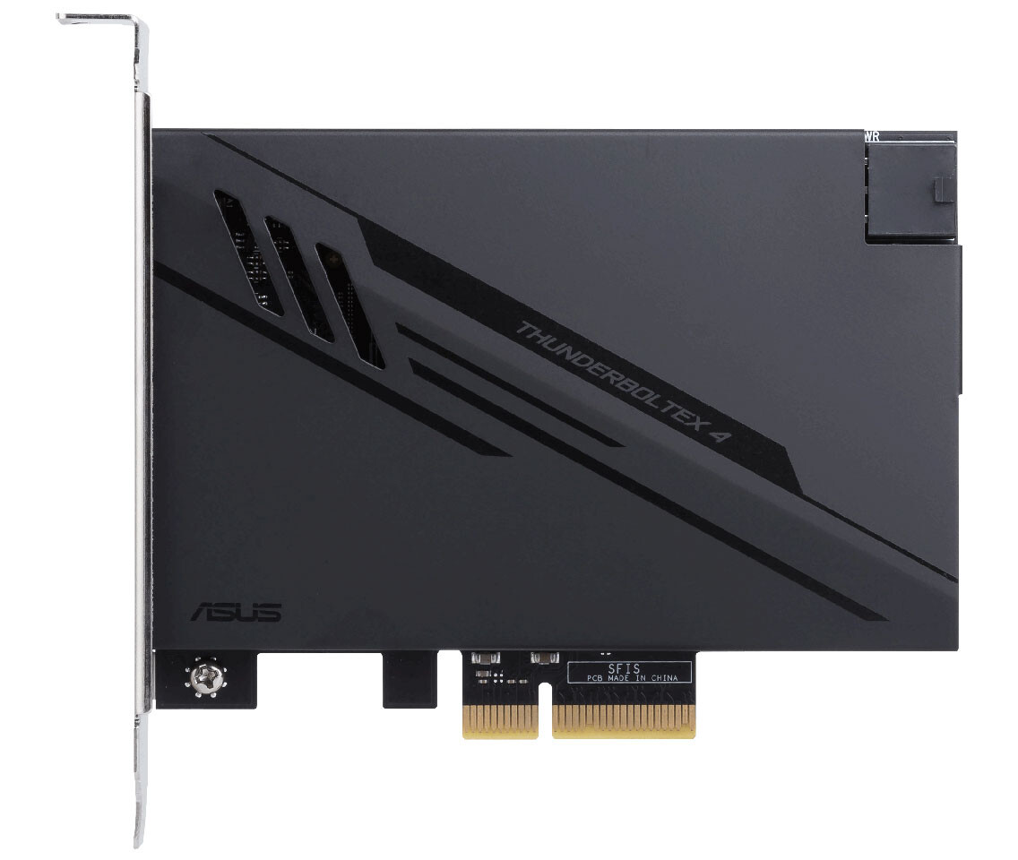أسوس تكشف عن بطاقة ThunderboltEX 4 لإضافة اتصال Thunderbolt لأي جهاز
