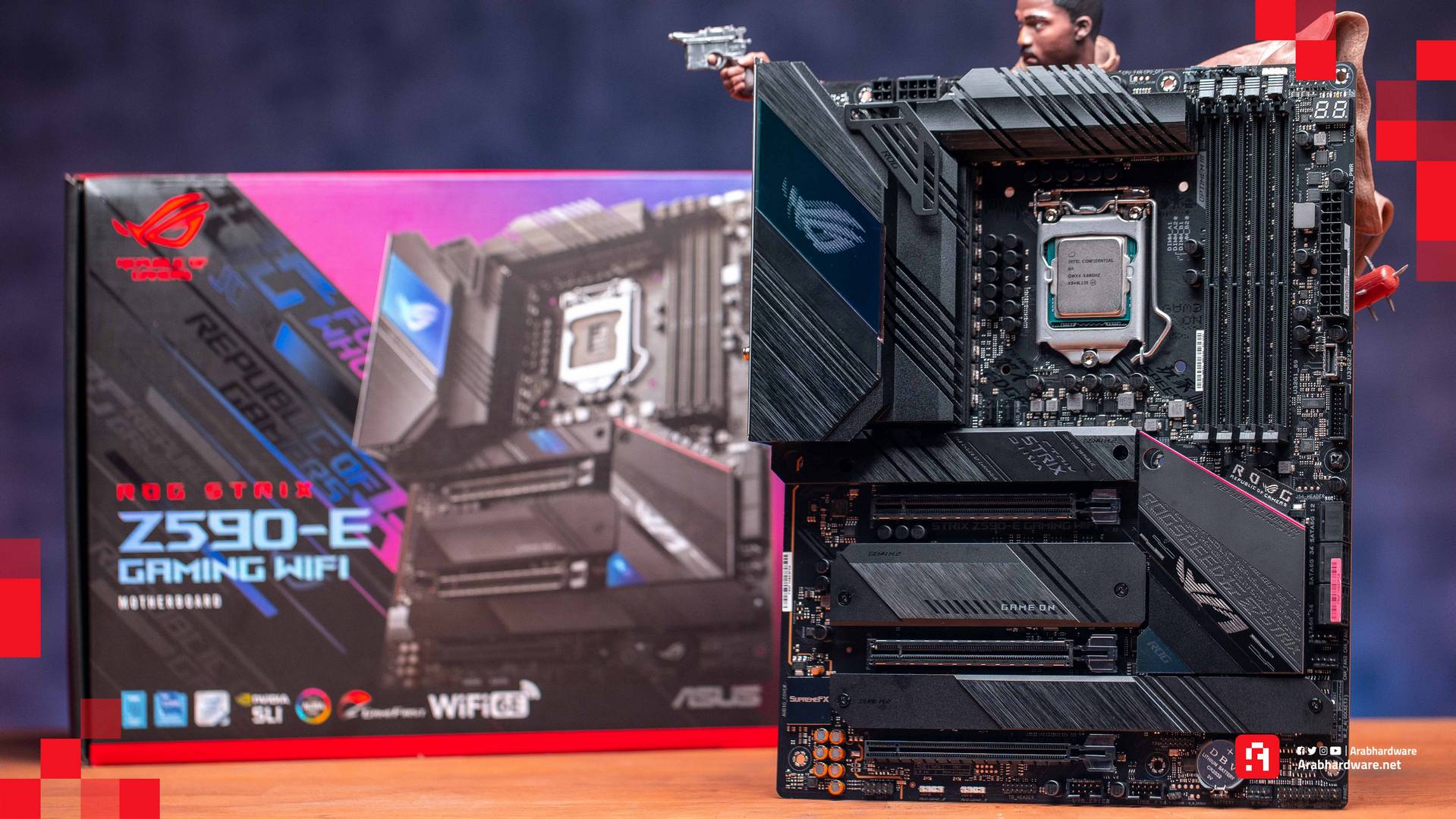 مراجعة اللوحة الأم ASUS ROG STRIX Z590-E Gaming WIFI