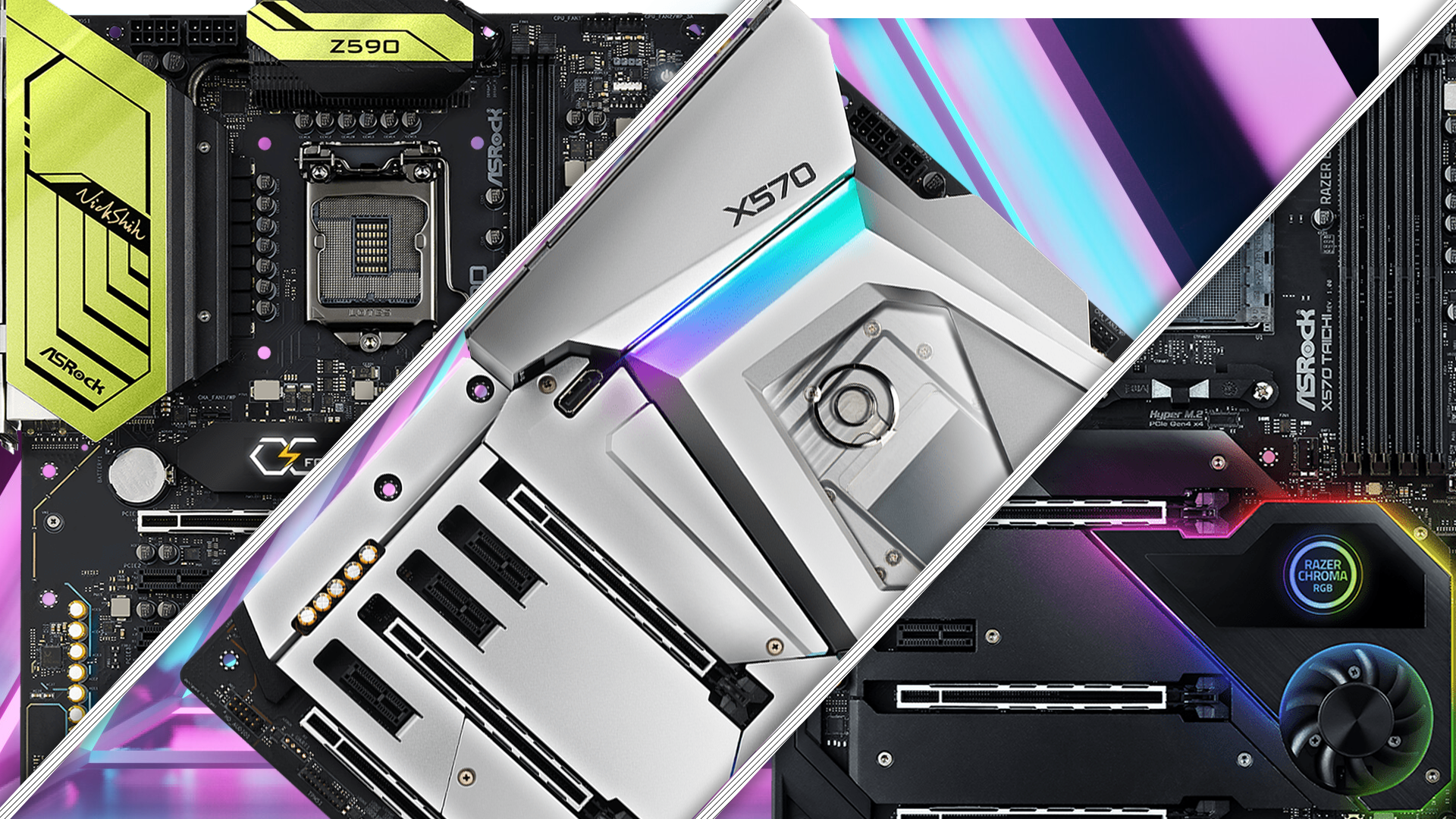 تعرف على أبرز تشكيلة من لوحات ASRock بشريحة X570 و Z590