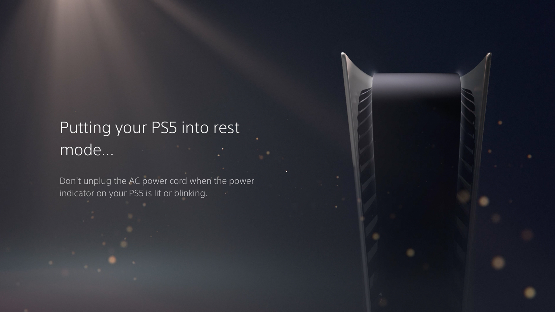 PS5 التحديث الأخير المساحة التخزينية بلايستيشن 5