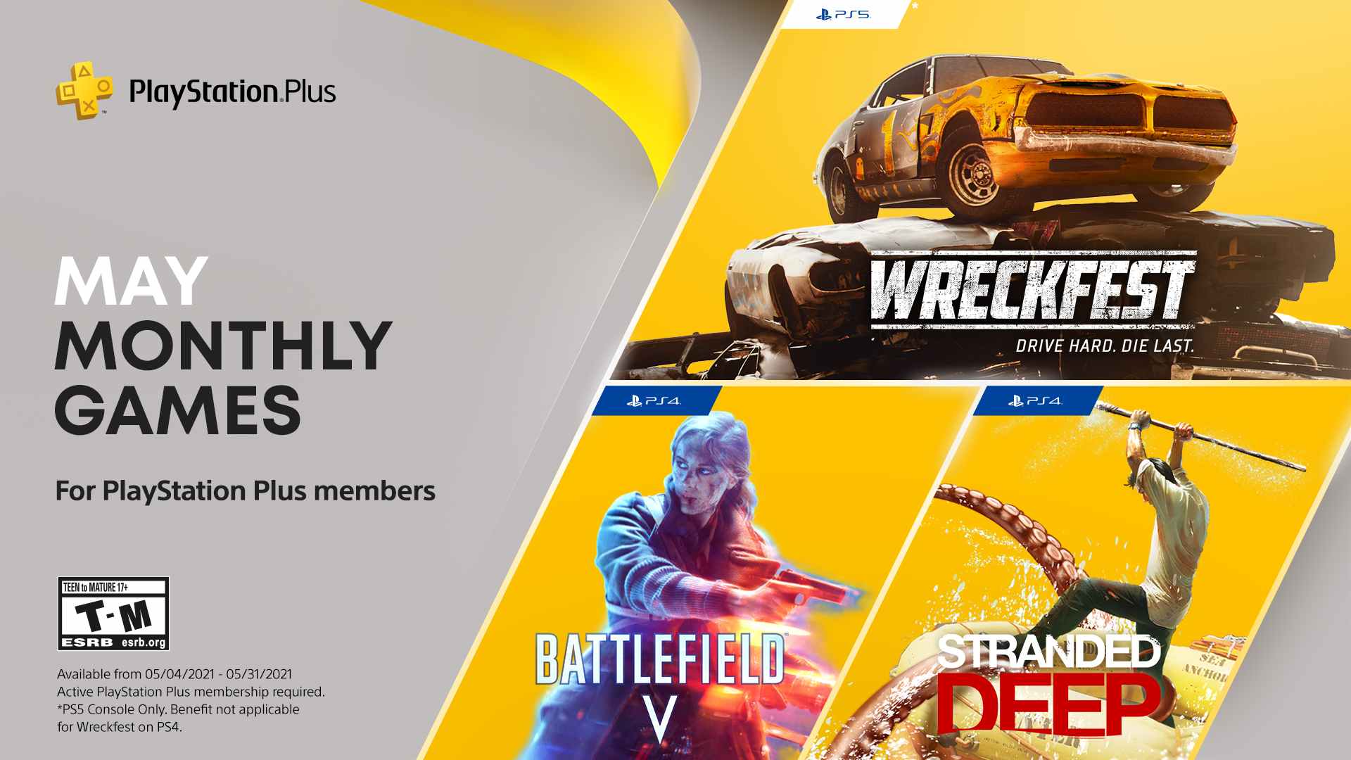 بلايستيشن تكشف عن عن ألعاب خدمة PS Plus لشهر مايو.