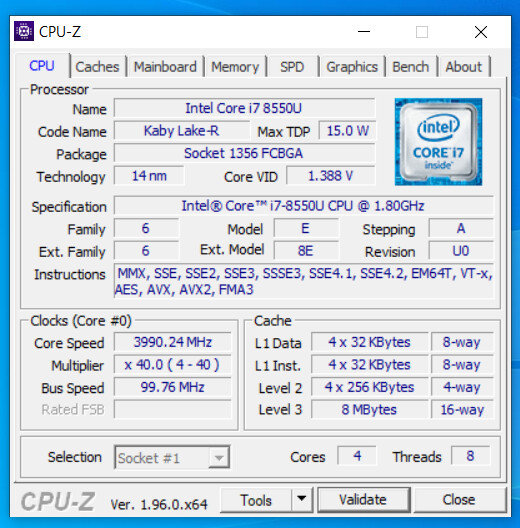 برنامج CPU-Z يوفر دعم مبدأي لمعالجات Alder Lake القادمة من Intel