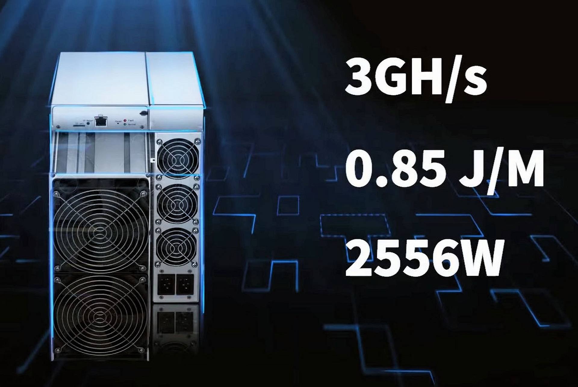 جهاز التعدين Antminer E9 يأتي بقوة 28 بطاقة من بطاقات RTX 3080!
