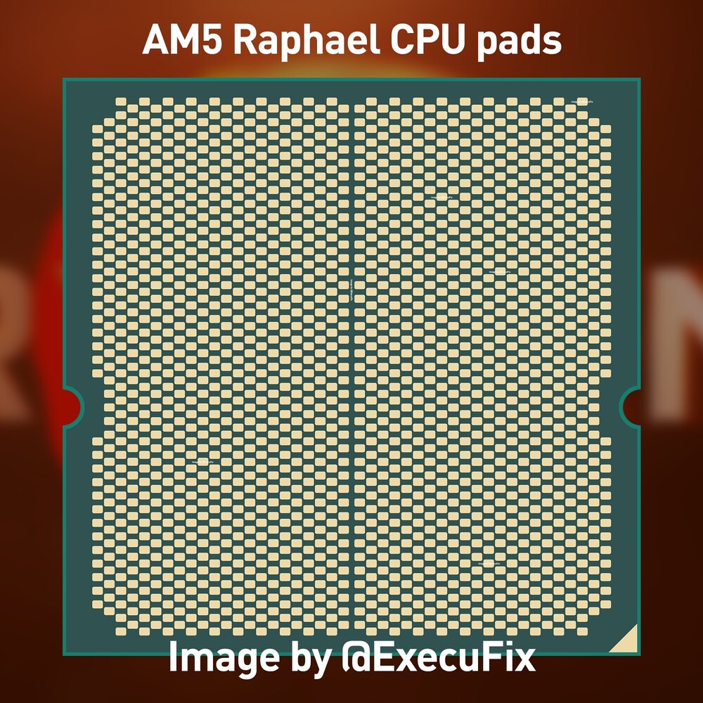 تسريب صور أولية للواجهة الخلفية من مقبس AM5 القادم من شركة AMD