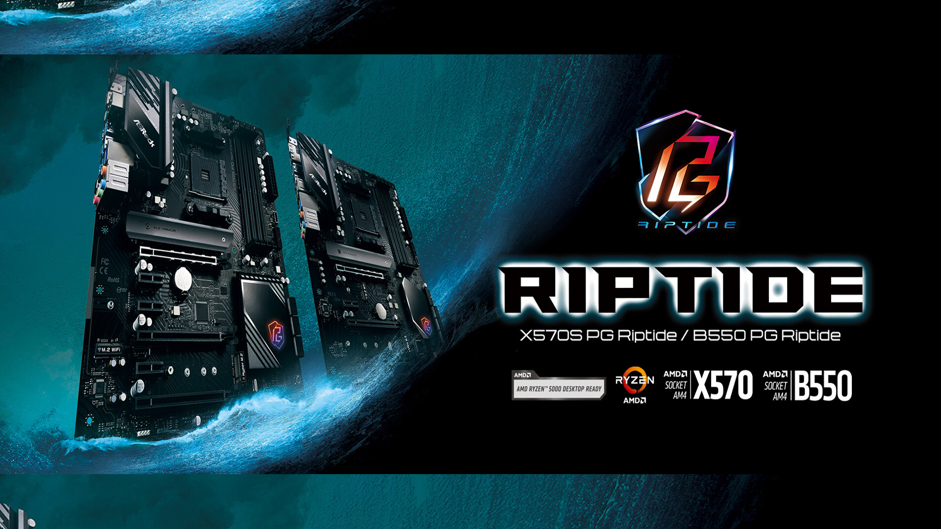 Computex21: شركة ASRock تكشف عن لوحتين من سلسلة PG Riptide