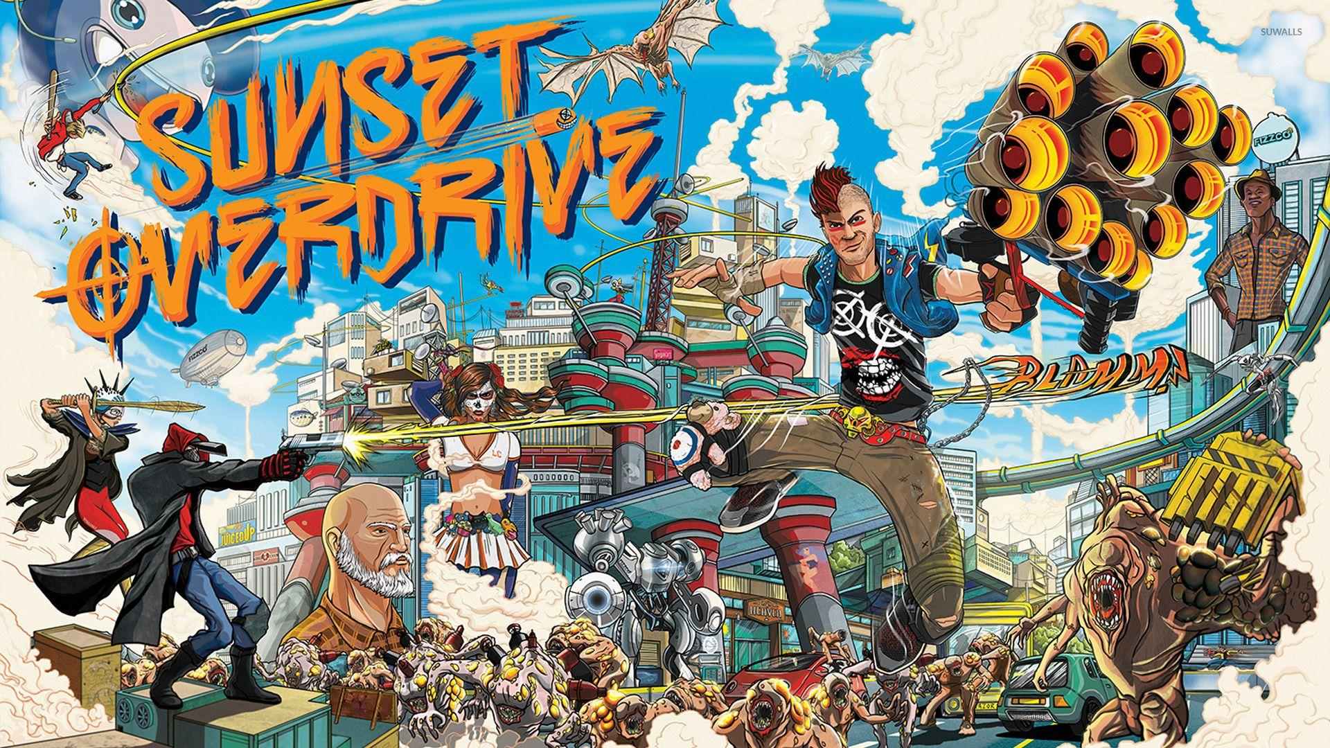 سوني تسجل علامة لعبة Sunset Overdrive التجارية، وقد نرى جزء جديد منها