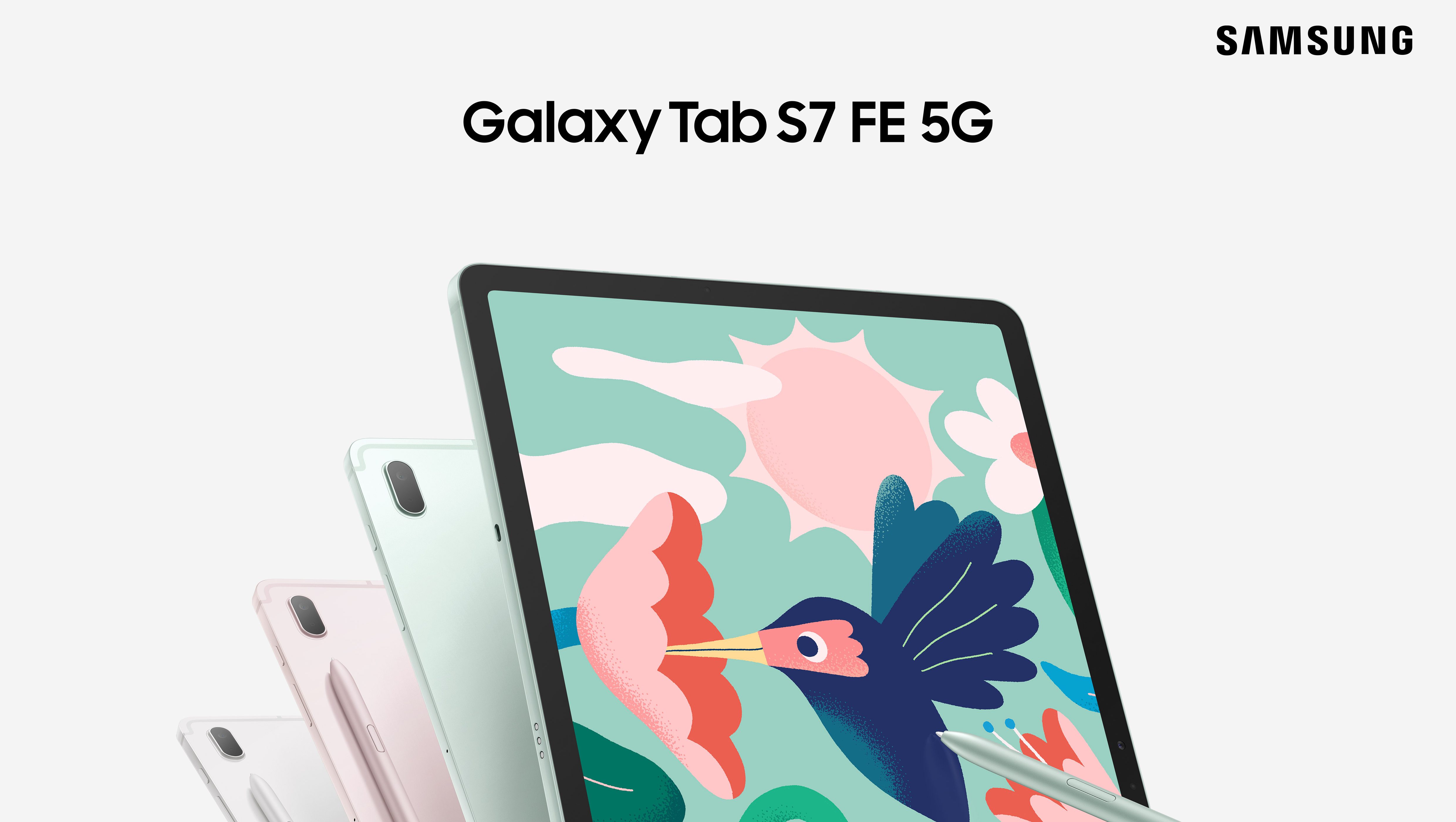 الكشف عن جهازي سامسونج جالكسي Tab S7 FE و Tab A7 Lite