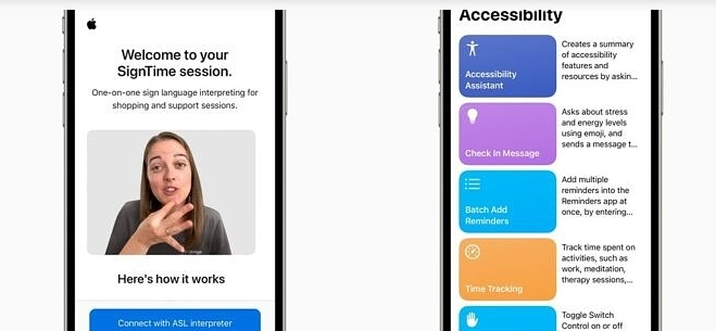 أبل تعلن عن ميزات جديدة لنظام iOS لمساعدةذوي الاحتياجات الخاصة
