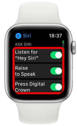 يمكنك أيضا سؤال سيري Siri