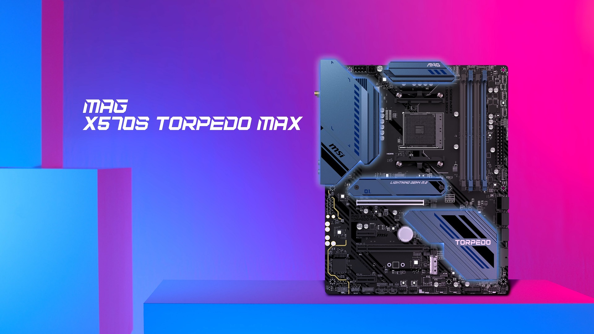 COMPUTEX21: MSI تكشف عن لوحات X570S خاصتها لمعالجات AMD Ryzen!