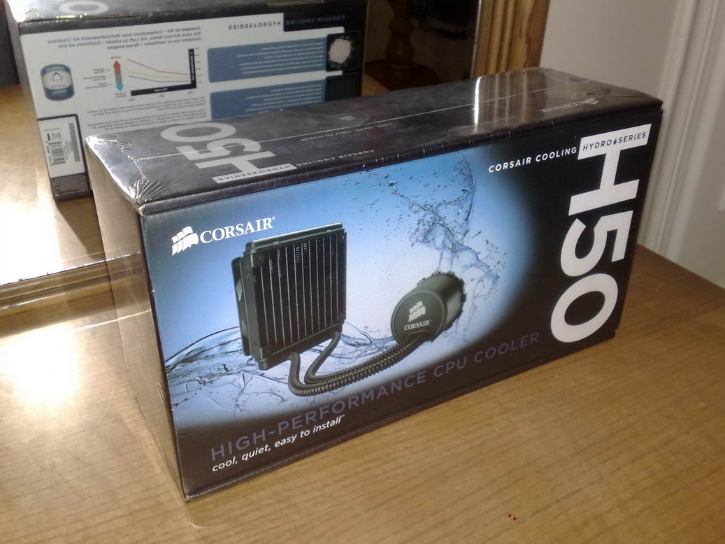مراجعة للمشتت المائى Corsair H50