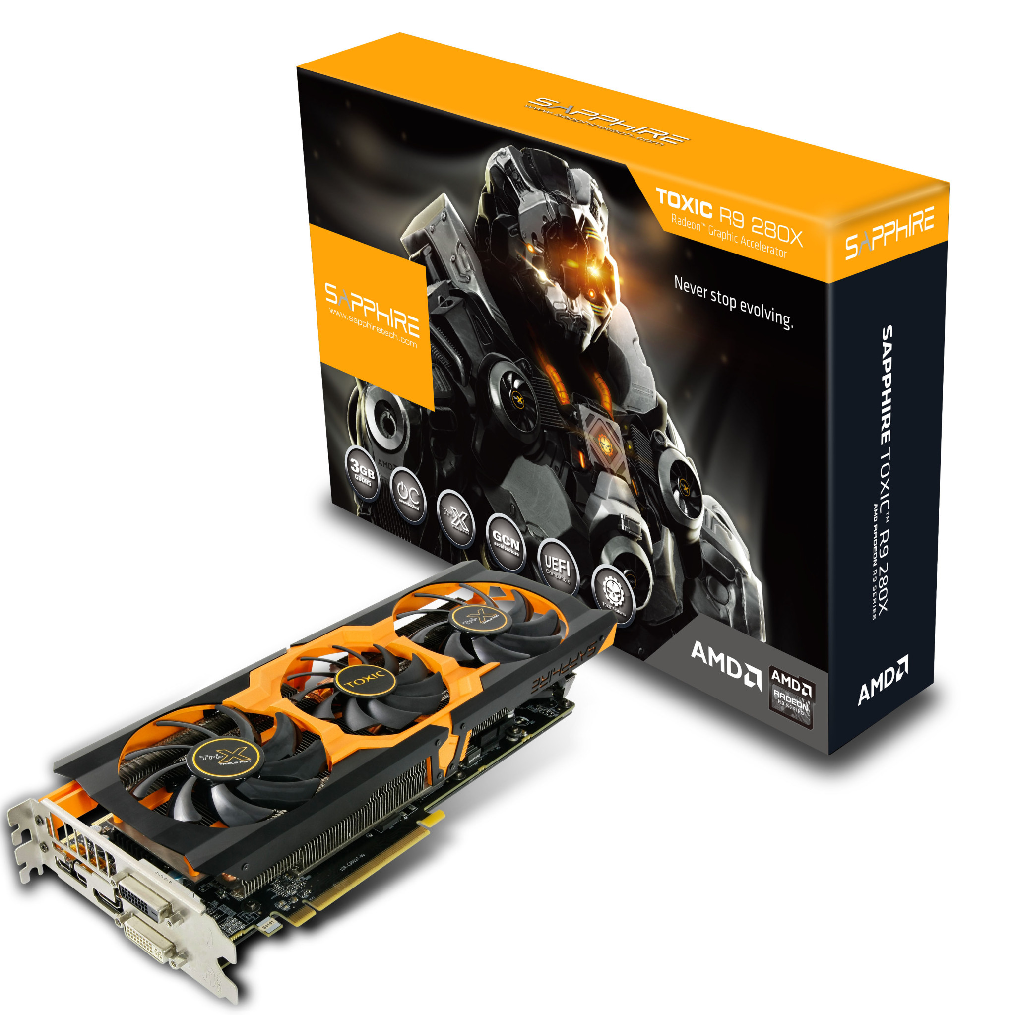 Sapphire تطرح بطاقات السلسلة الجديده R9/R7 من AMD