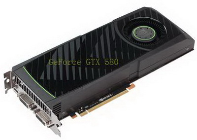 Nvidia GTX 580 في اول صور له