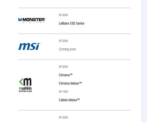 ccvMSI تدخل سوق أقراص الحالة الثابتة (SSD) بأقراص تعمل من خلال متحكمات SandForce