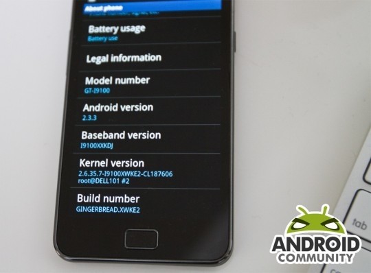 سامسونج تصدر بعض التجديدات لبرامج اجهزة Galaxy S II لاصلاح مشاكل السطوع