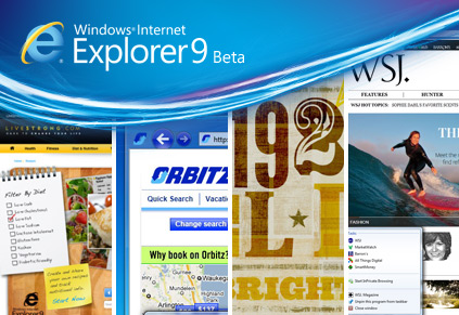 IE9 يتم تحميله اكثر من 20مليون مرة