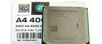 توافُر مُعالج AMD A4-4000