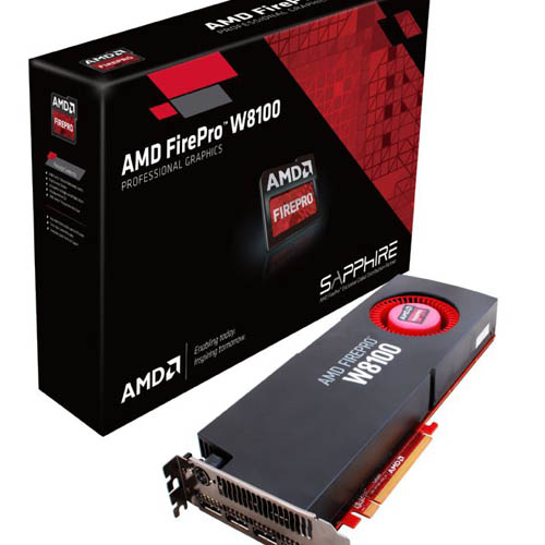تعرف على البطاقة الرسومية الجديدة AMD FirePro W8100