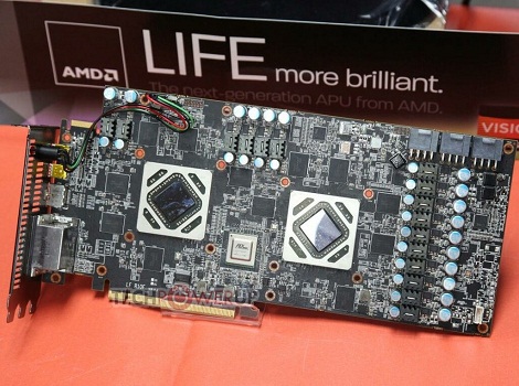 AMD تقوم بإعادة تصميم البطاقة الثنائية HD 7990