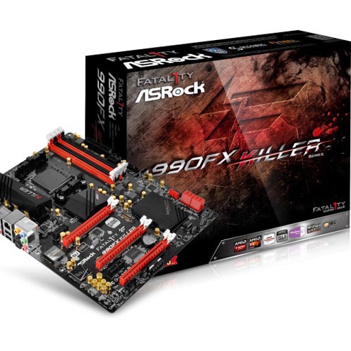 اخيرا التفاصيل المهمة للوحة الأم Fatal1ty 990FX Killer من ASRock