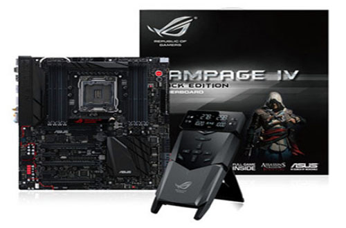 فئة ROG تعود لنا من جديد مع لوحة Rampage IV Black Edition المدمرة من ASUS