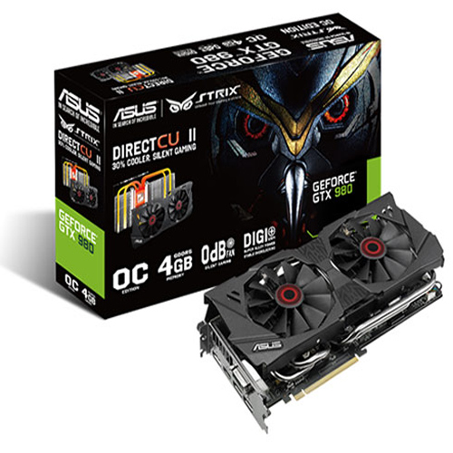 الكشف أيضا من ASUS عن بطاقات Strix GTX 980 و Strix GTX 970