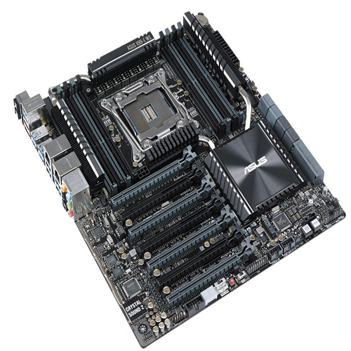 وأخيرا ها نحن امام اللوحة الأم X99-E WS من ASUS الموجهة لمحطة العمل