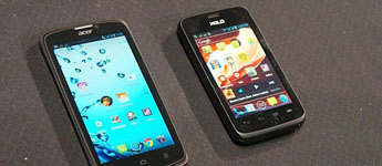 ظهور هواتف ذكية خاصة بشركتي Acer و Xolo قائمين على مُعالجات انتل (CES 2013)