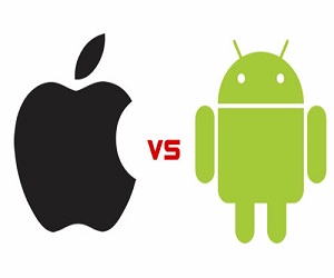 معركة أنظمة التشغيل النقالة بين الأندرويد و iOS مستمرة"مخطط رسمي"