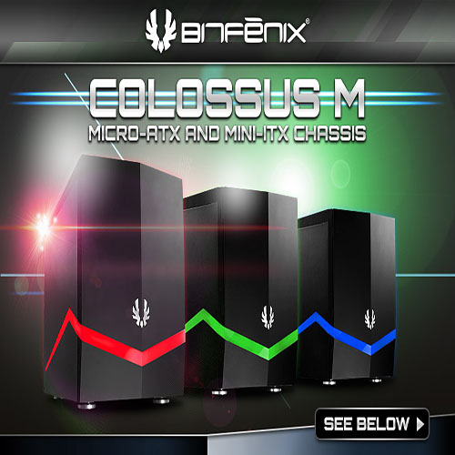 شركة BitFenix تعلن عن كيسة Colossus M Series