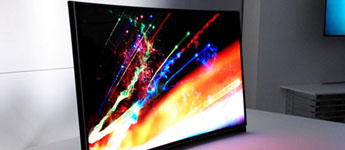 Samsung تقدم تلفاز بزوايا منحنية يعمل بتقنية OLED