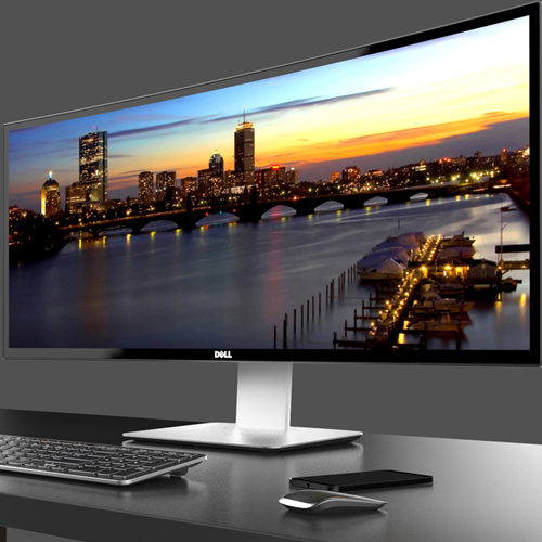 التميز يظهر مع شاشة UltraSharp U3415W من Dell